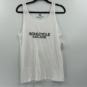 Soul Cycle San Jose unisex tank top size Small NWT